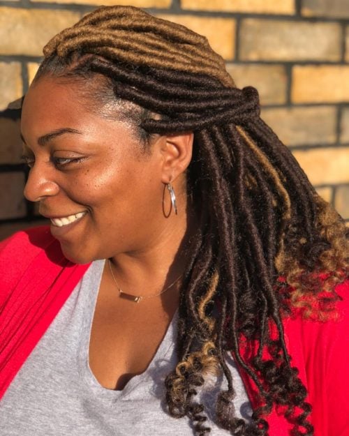 22 Hottest Faux Locs Styles In 2020 Anyone Can Do