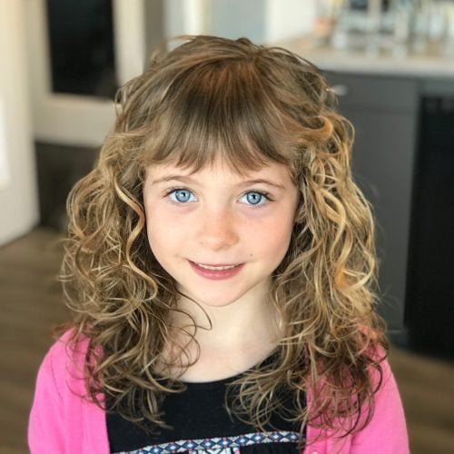 21 Easy Hairstyles For Girls With Curly Hair Little Girls