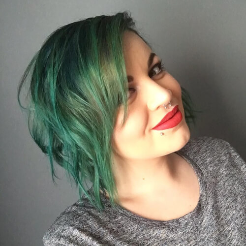 Fun Textured Cute Medium Bob