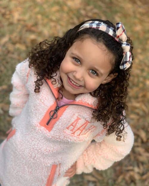 21 Easy Hairstyles For Girls With Curly Hair Little Girls