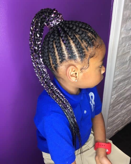 17 Hottest Braided Ponytail Hairstyles For Black Women