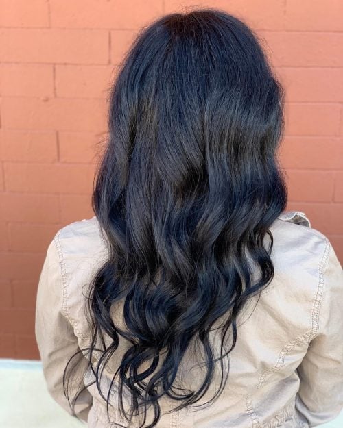 19 Most Amazing Blue Black Hair Color Looks Of 2020