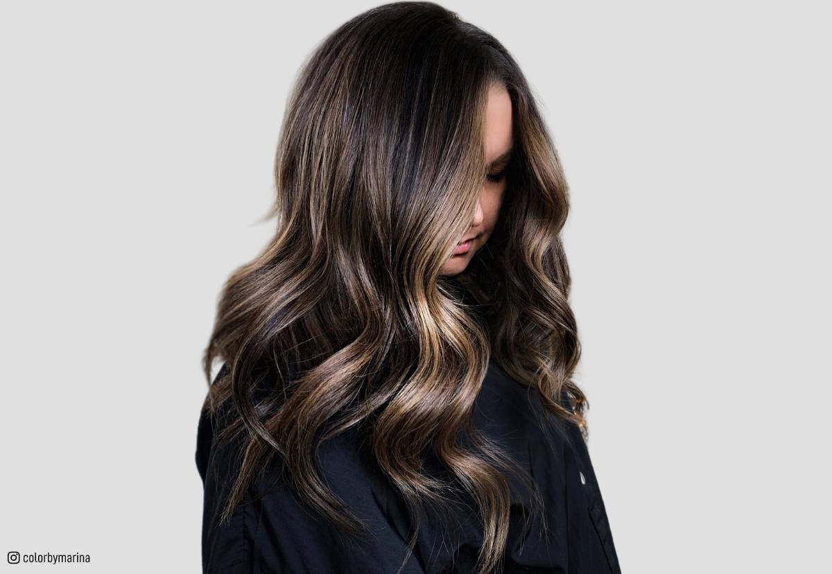 46 Best Ways to Get Dark Brown Hair With Highlights