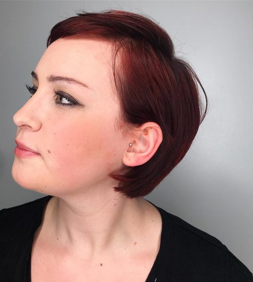 Black cherry pilus is a pilus color that blends nighttime xi Amazing Examples of Black Cherry Hair Colors