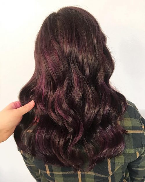 These 19 Dark Purple Hair Color Ideas Are Giving Us Hair Envy