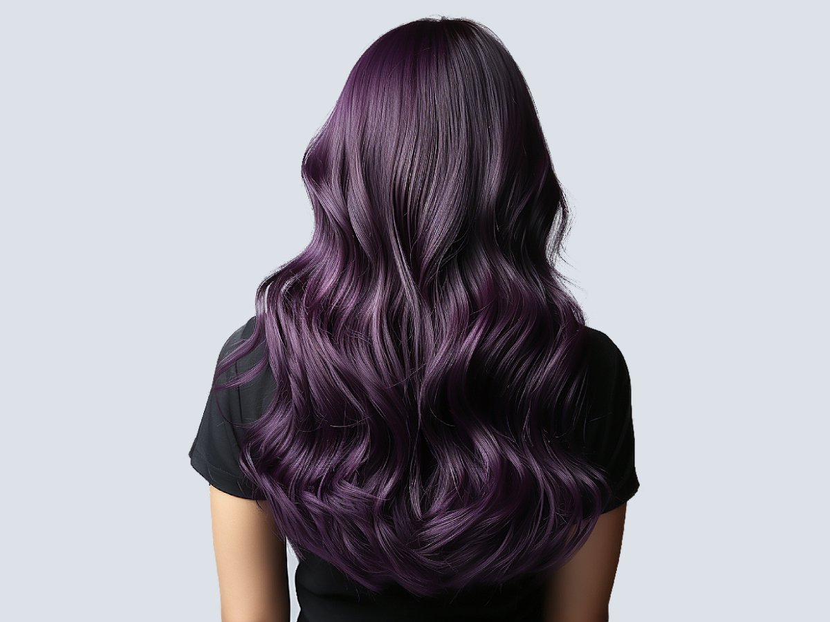 3. 20 Dark Purple Hair Color Ideas Trending in 2021 - wide 6