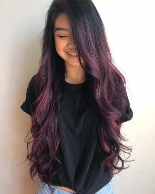 These 19 Dark Purple Hair Color Ideas Are Giving Us Hair Envy