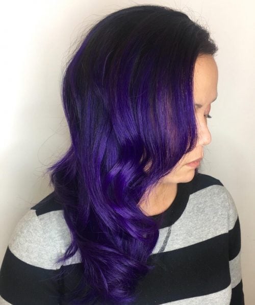 22 Stunning Purple Ombre Hair Color Ideas You Have To See