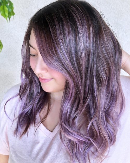 These 19 Dark Purple Hair Color Ideas Are Giving Us Hair Envy