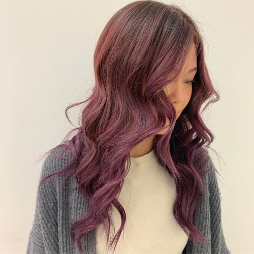 A plum pilus color is a to a greater extent than lustrous shade of royal amongst slight tinges of dark-brown that These sixteen Plum Hair Color Ideas are Totally Trending Right Now