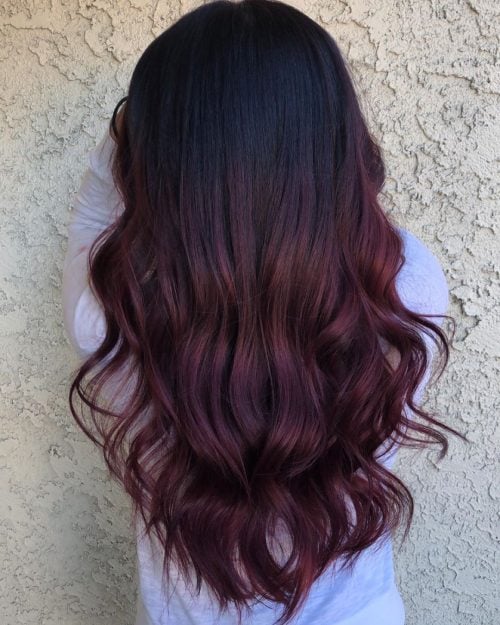 11 Amazing Examples of Black Cherry Hair Colors in 2019