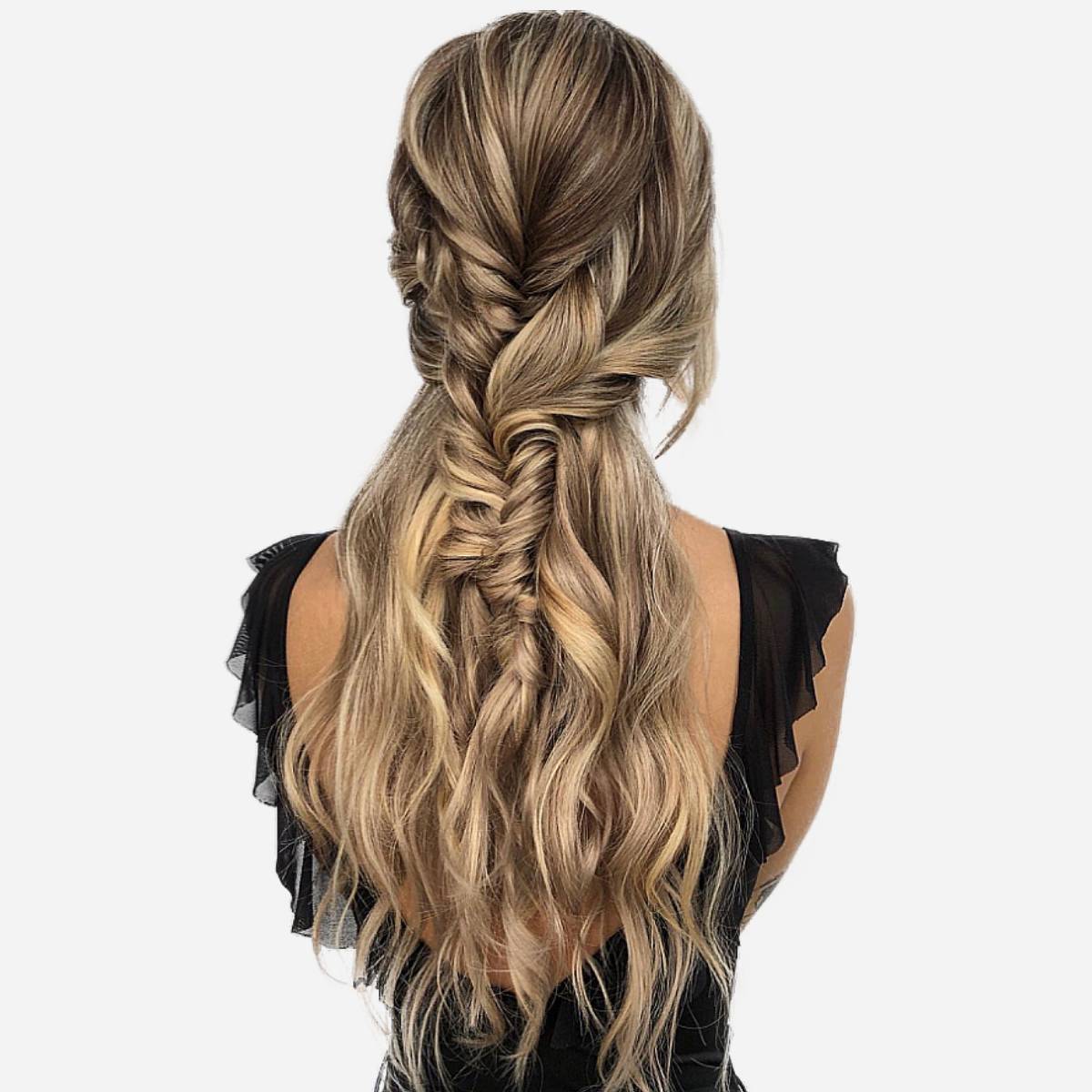 Snake Weave Tie Back Hairstyle | Hairstyles For Girls - Princess Hairstyles