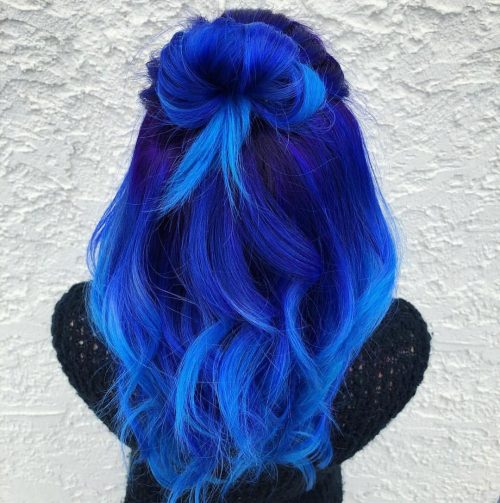 Mermaid pilus is a pilus color tendency that infuses 2 or to a greater extent than pastels or vivids onto long The thirteen Hottest Mermaid Hair Color Ideas