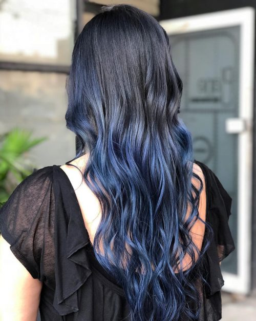 Blue majestic pilus is a pilus color that combines 2 cool 23 Incredible Examples of Blue Purple Hair Colors