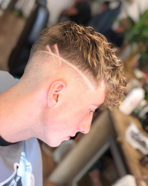the classic driblet fade haircut is specific type of pilus fade that starts from the temples 24 Coolest Examples of Drop Fade Haircuts This Year