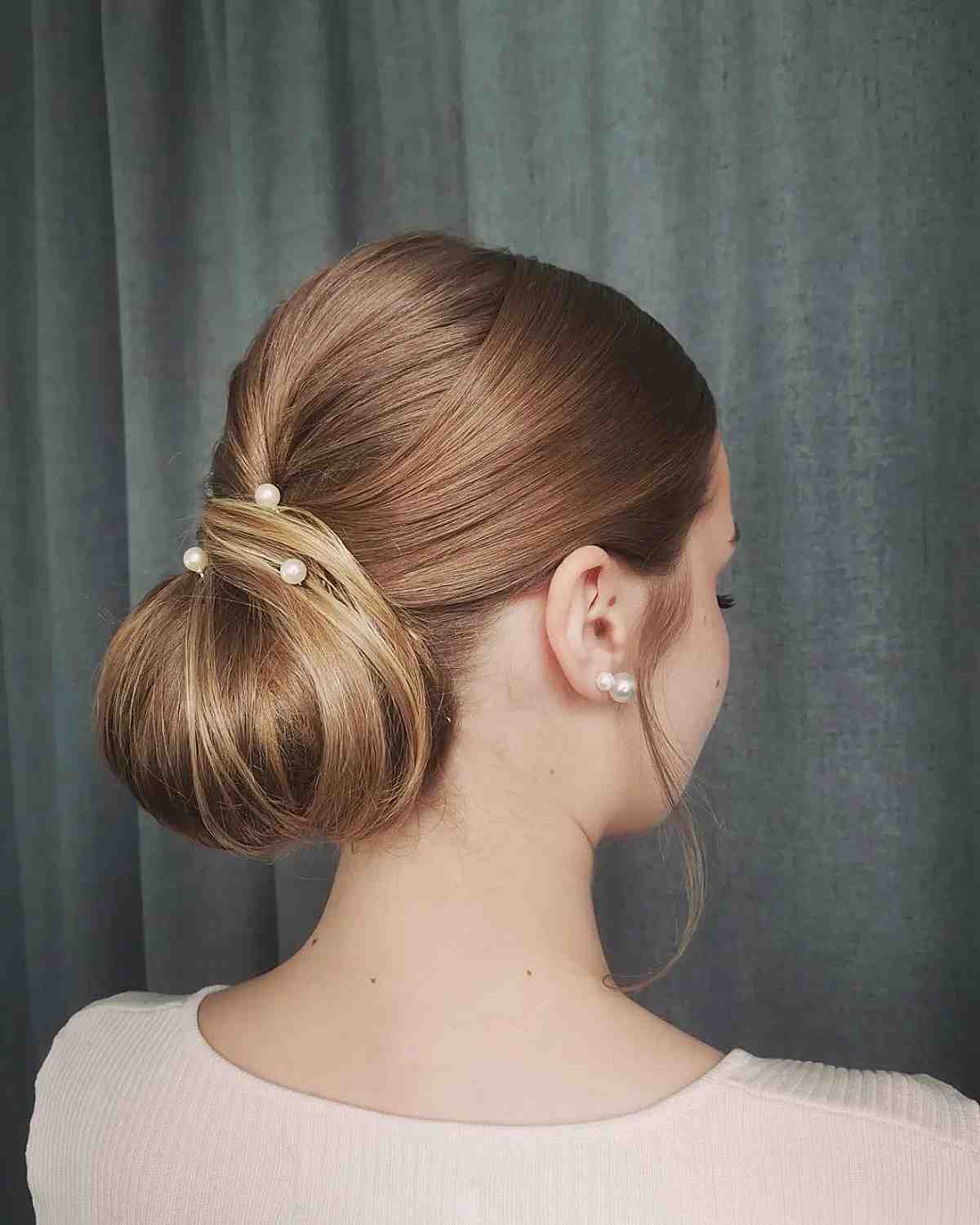 Easy Chignon Bun