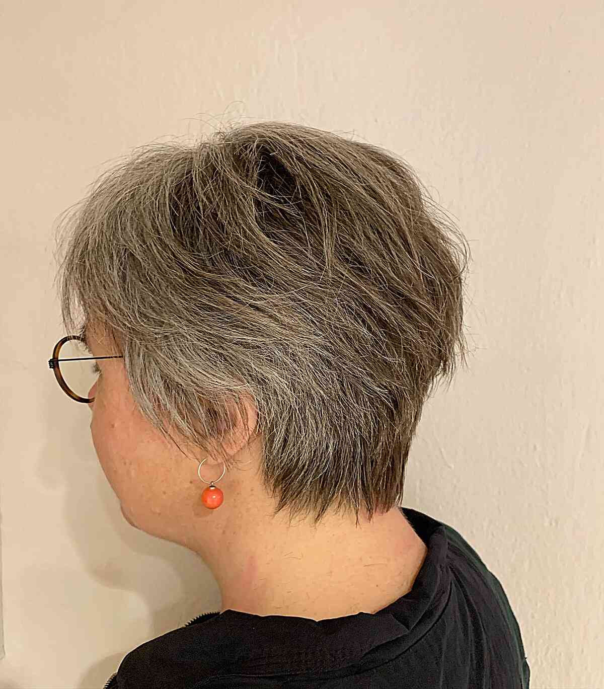Effortless Tapered Pixie Cut for Ladies Over 60 with Thick Hair