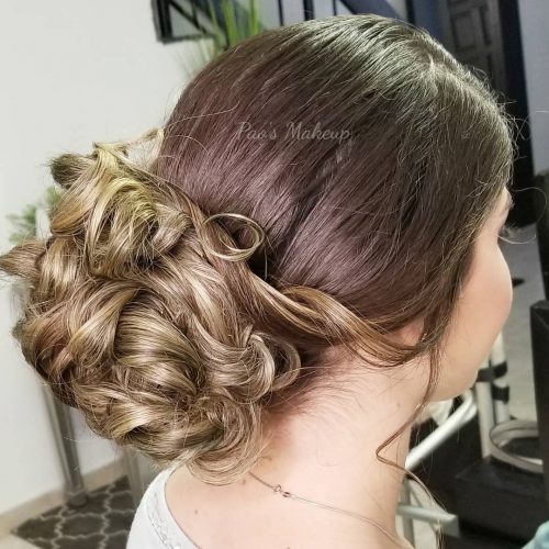 s fourth dimension to figure out how to wearable your pilus 37 Inspiring Prom Updos for Long Hair