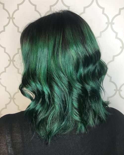 17 Amazing Examples Of Green Hair 2020 Trends