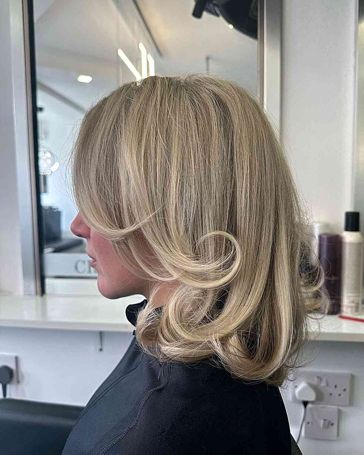Extra Long Bob with 90s Flippy Ends