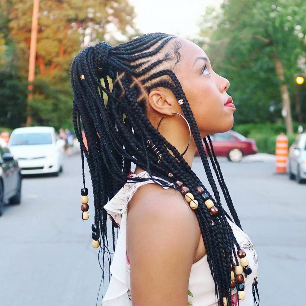 40 Box Braids Hairstyles Women Are Asking for in 2023  Hair Adviser