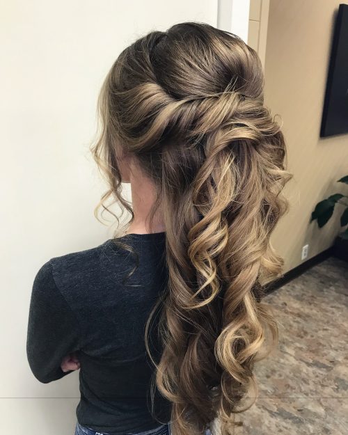 30 Prettiest Prom Updos For Long Hair For 2020