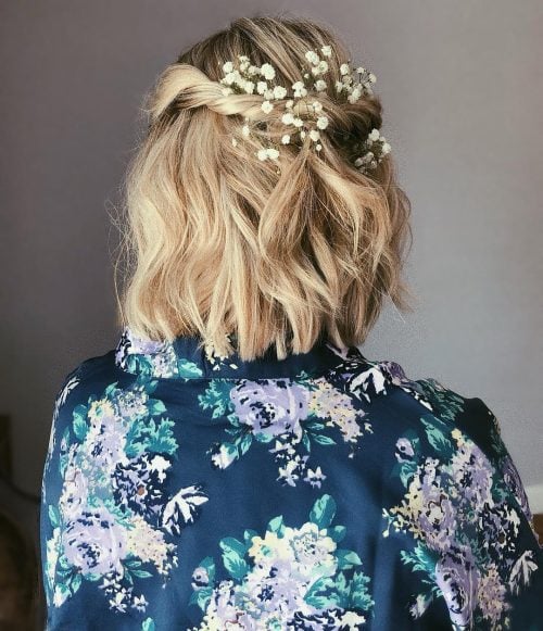 18 Gorgeous Prom Hairstyles For Short Hair For 2020