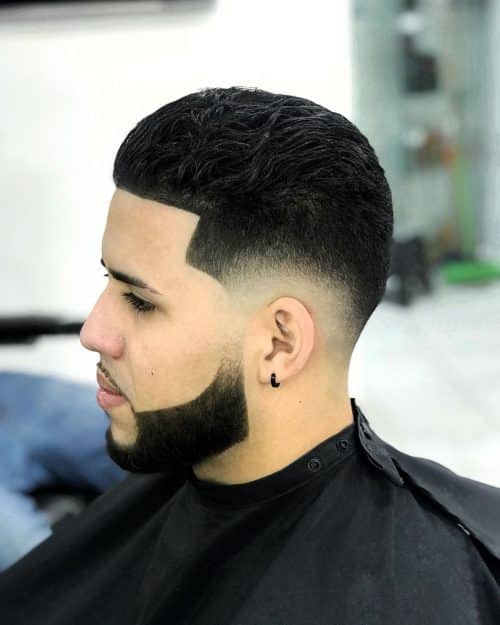 s haircut that has a gradual fade starting nigh the plow over of the caput together with gradually gets sho 21 Slickest Skin Fade aka Bald Fade Haircuts for Guys