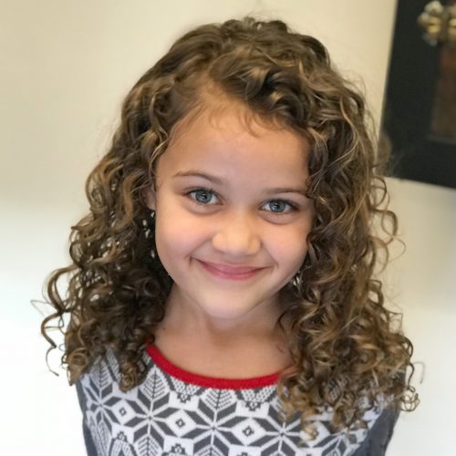 21 Easy Hairstyles For Girls With Curly Hair Little Girls