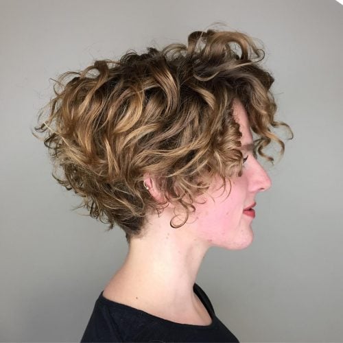 25 Cute Easy Hairstyles For Short Curly Hair