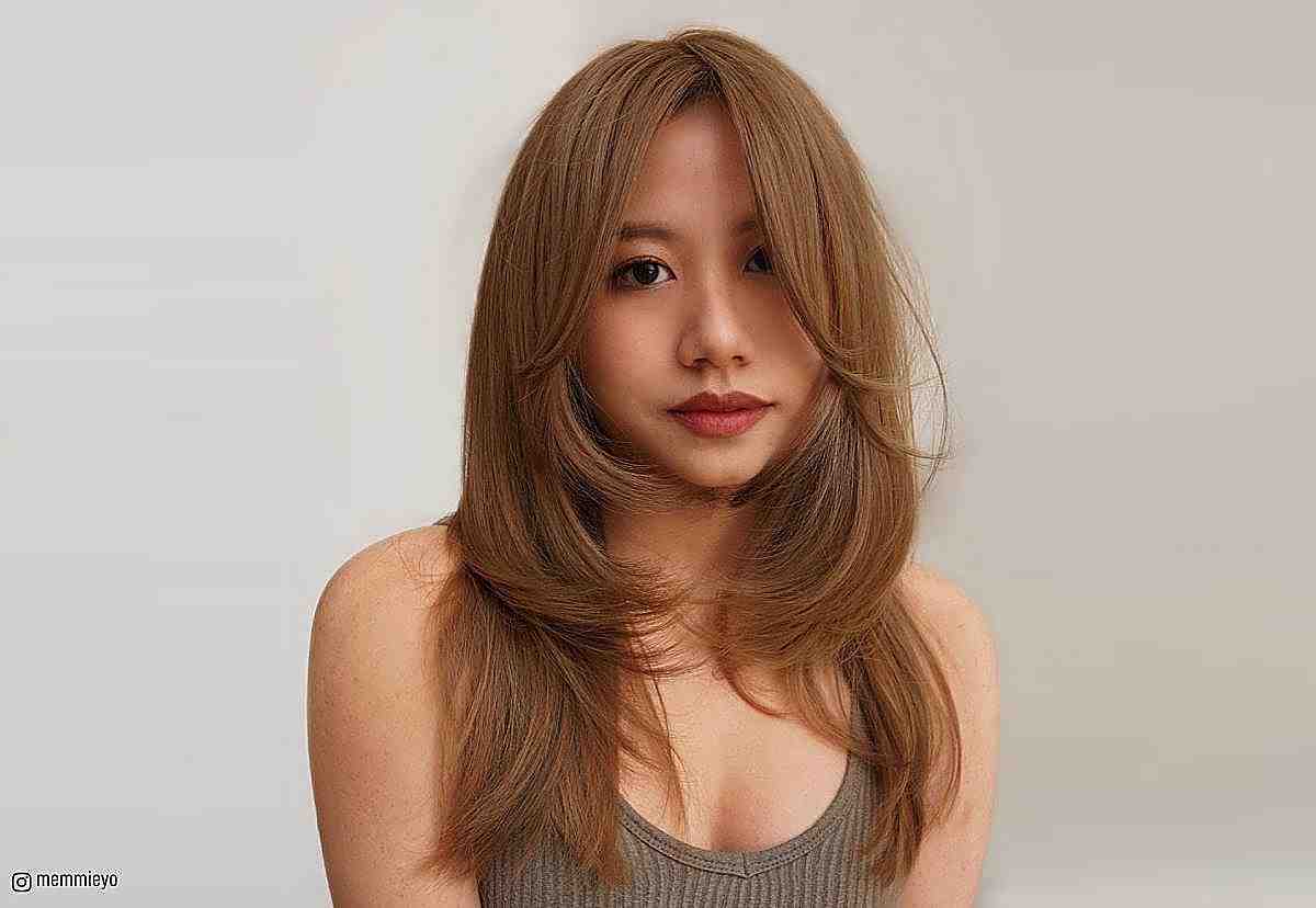 Cute And Trendy Front Layered Haircuts For Long Hair  Kintsugi Hair