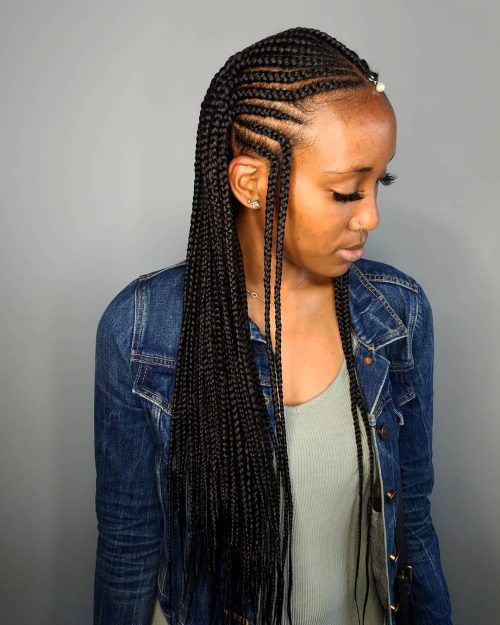 29 Hottest Feed In Braids To Try In 2020