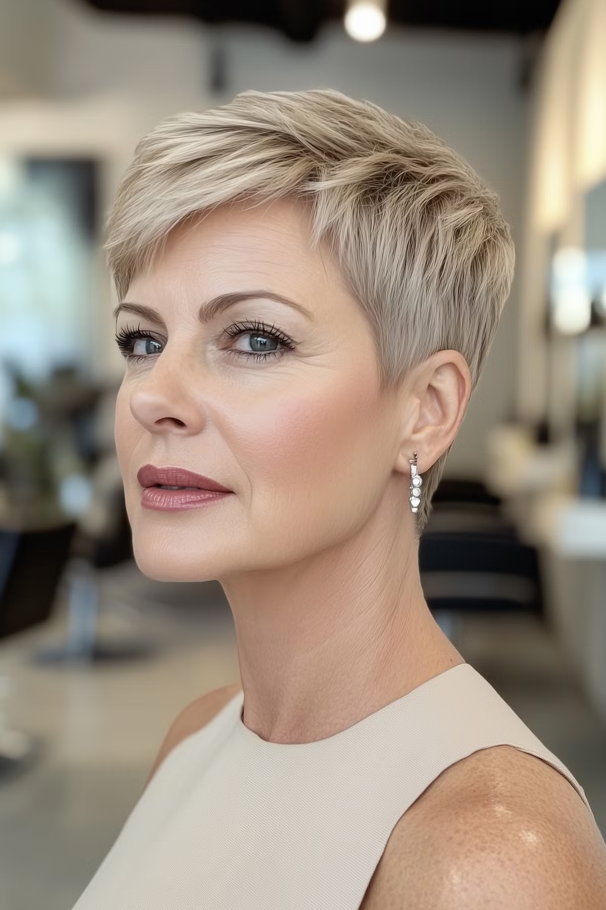 fun and sassy pixie haircut