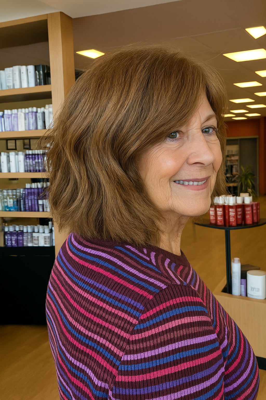 Chic Soft Blunt Cut with Subtle Waves