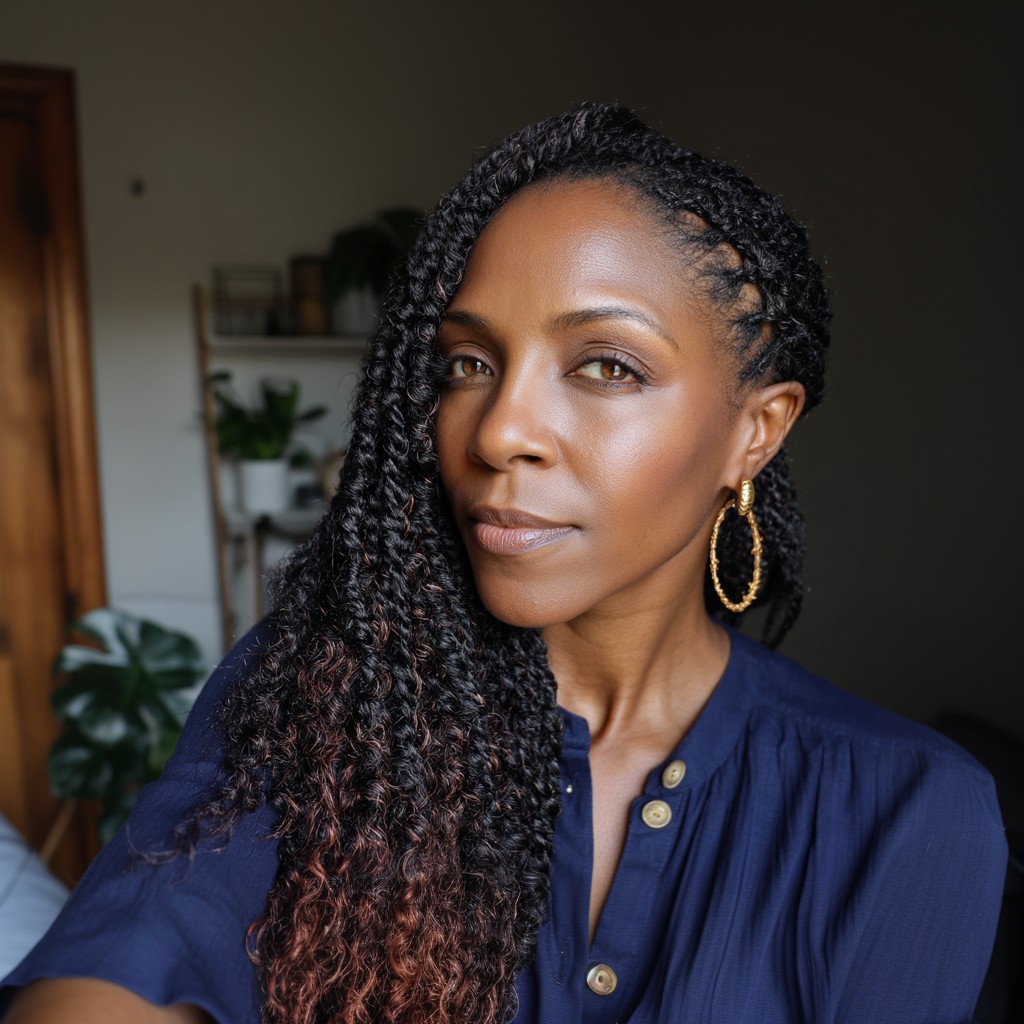 Beautifully Defined Crochet Twists with Subtle Ombre