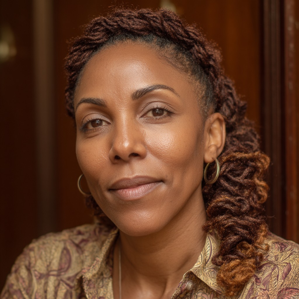 Textured Crochet Curls with Side Part and Soft Layers