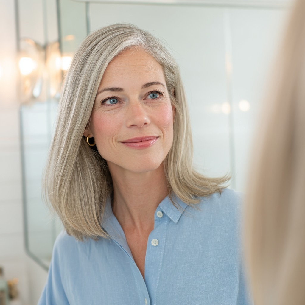 Elegant Sleek Cut with Subtle Layers