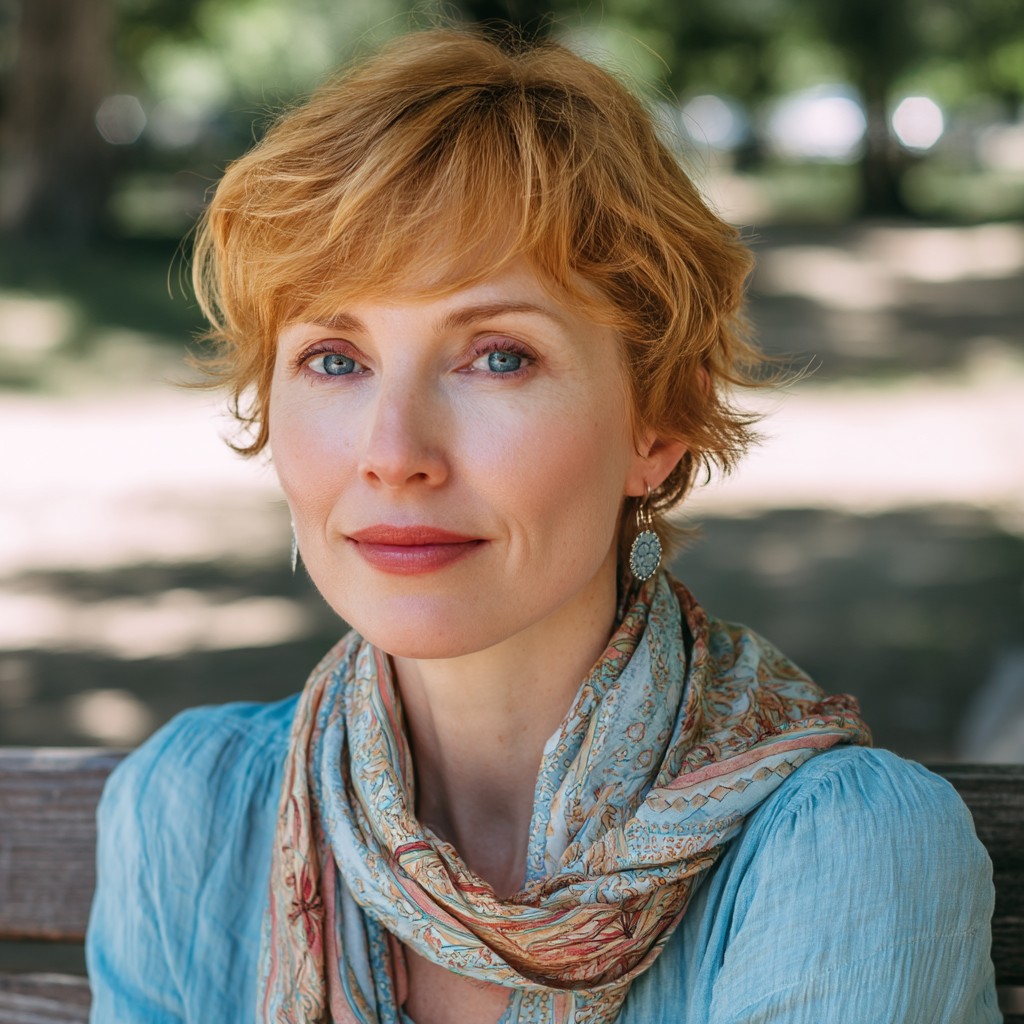 Soft Textured Short Cut with Playful Layers