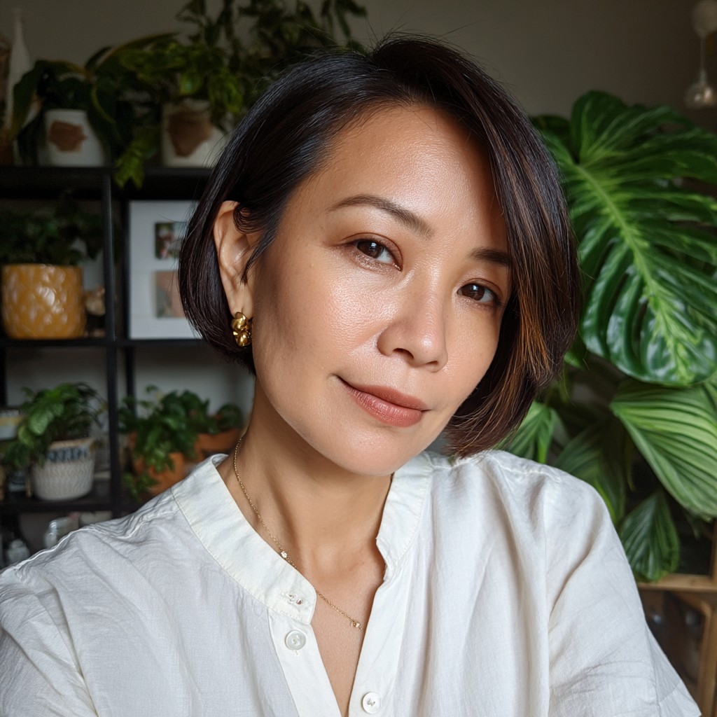 Chic Textured Bob with Subtle Waves