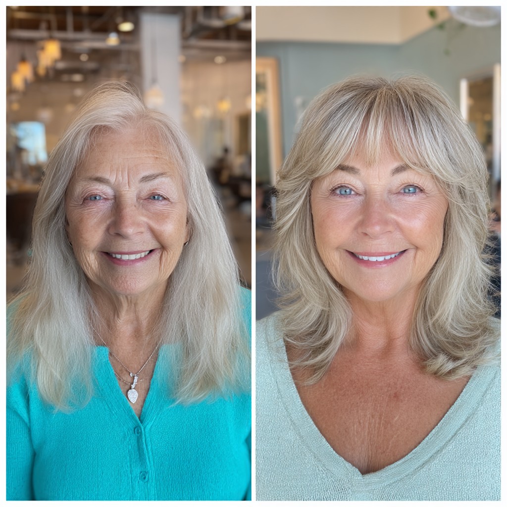 Chic Textured Shag with Subtle Layers