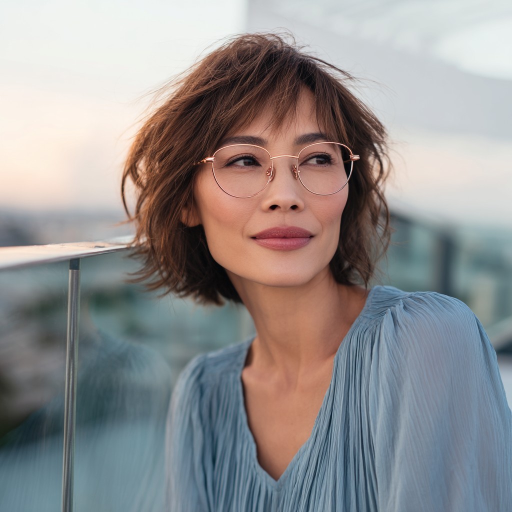 Modern Textured Lob with Soft Waves
