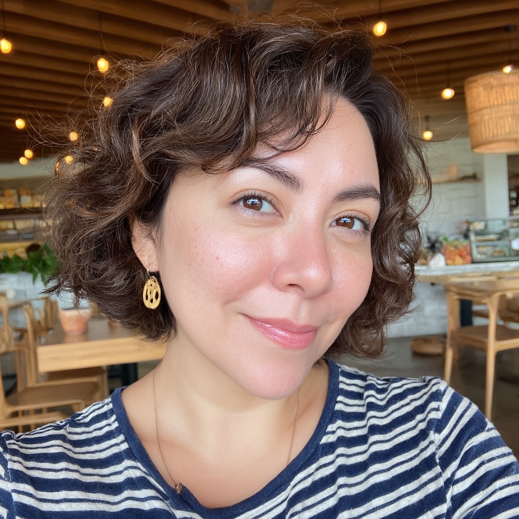 Soft Curly Bob with Stylish Volume