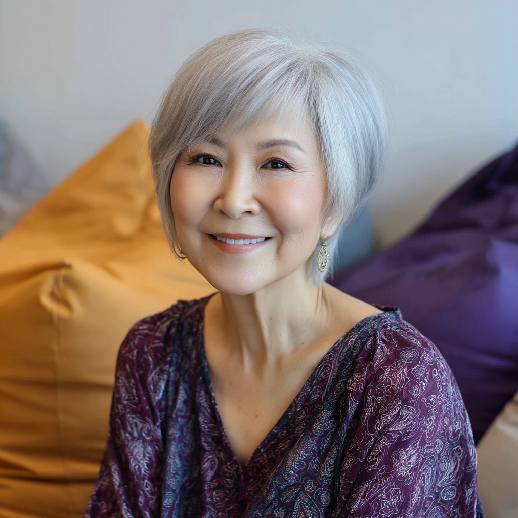 Stylish Long Pixie Cut with Soft Layers