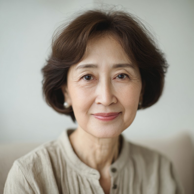 Chic Layered Bob for Mature Women