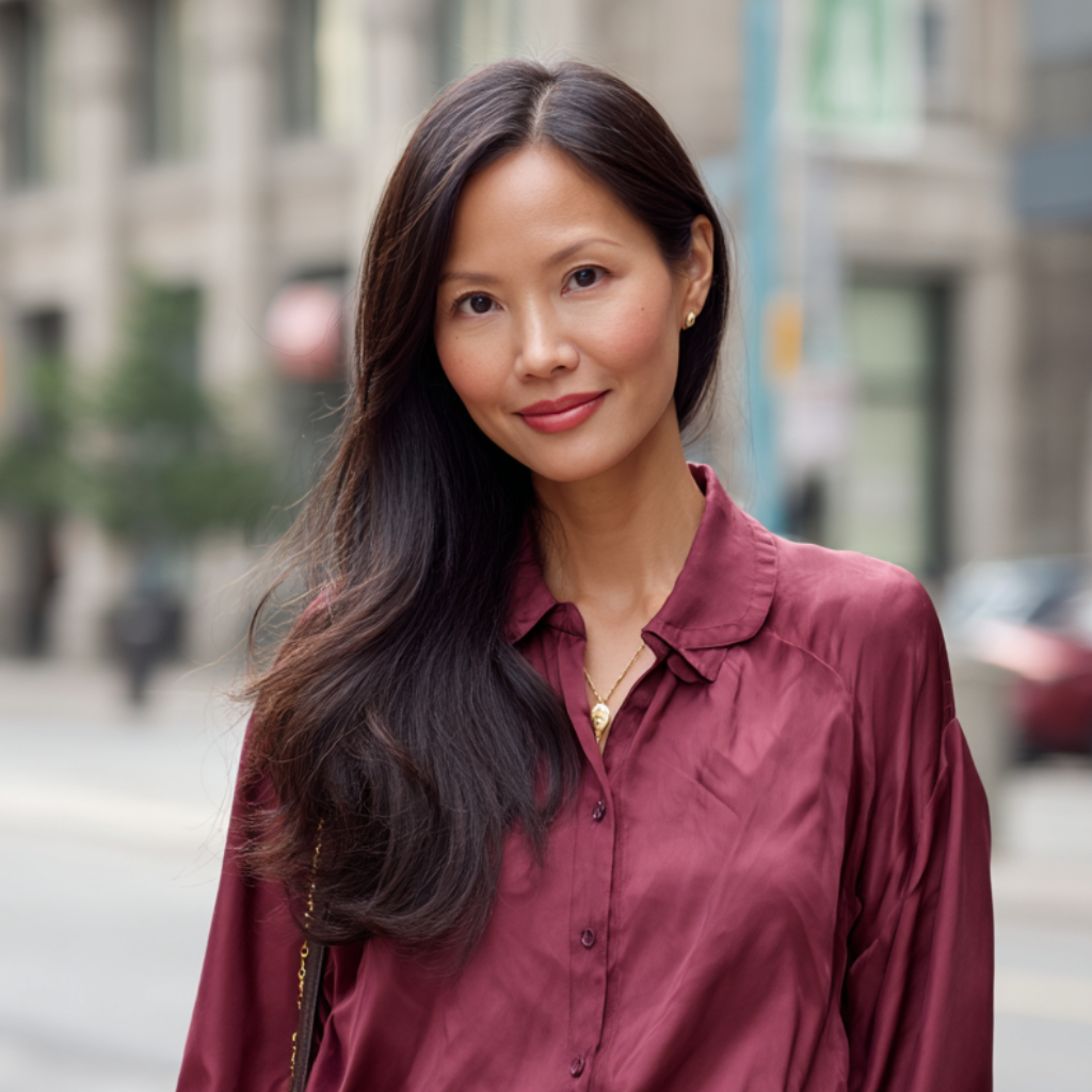 Chic Long Layered Cut with Subtle Face-Framing Layers