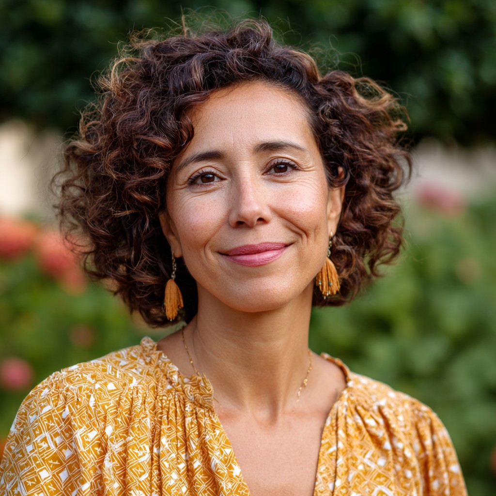 Chic Natural Curls with Defined Texture