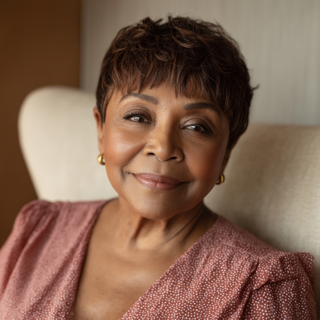 Chic Textured Pixie Cut for Round Faces