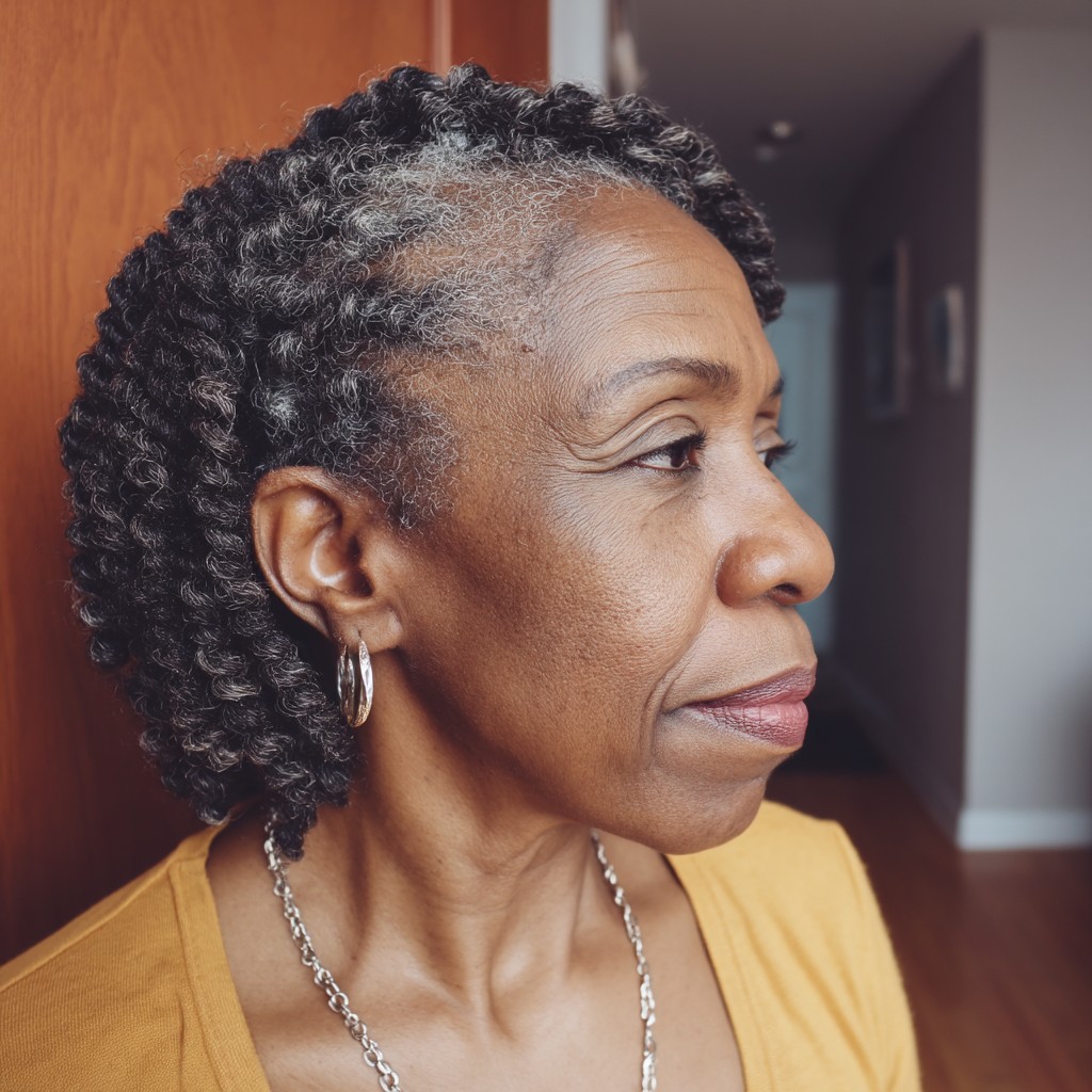 Elegant Twisted Short Cut with Defined Texture