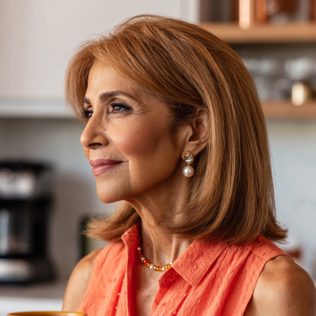 Polished Shoulder-Length Cut with Subtle Layers