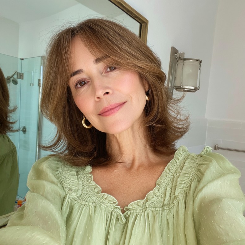 Softly Layered Long Bob with Subtle Movement